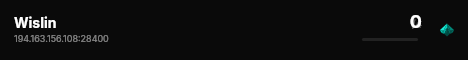 Wislin live status badge