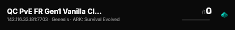 QC PvE FR Gen1 Vanilla Cluster rfdriver.net - (v361.7) live status badge