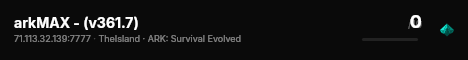 arkMAX - (v361.7) live status badge