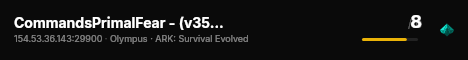 CommandsPrimalFear - (v358.24) live status badge