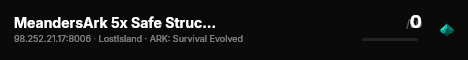 MeandersArk 5x Safe Structures (LostIsland) - (v358.24) live status badge