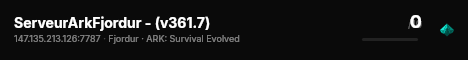 ServeurArkFjordur - (v361.7) live status badge