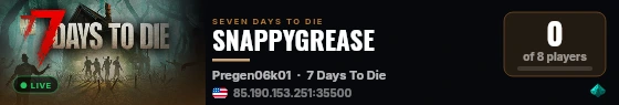 SNAPPYGREASE live status badge