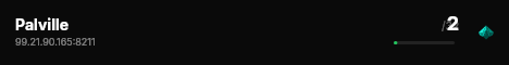 Palville live status badge
