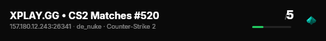 XPLAY.GG • CS2 Matches #520 live status badge