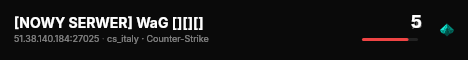 [NOWY SERWER] WaG [][][] live status badge