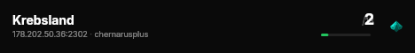 Krebsland live status badge