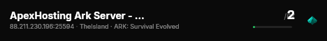 ApexHosting Ark Server - (v361.7) live status badge