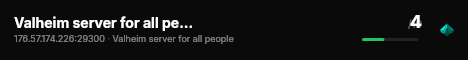 Valheim server for all people live status badge