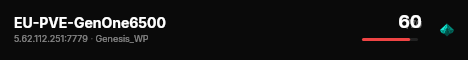 EU-PVE-GenOne6500 live status badge