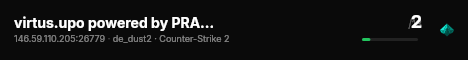 virtus.upo powered by PRACC.COM live status badge
