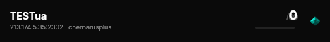 TESTua live status badge