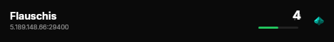 Flauschis live status badge