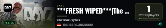 ***FRESH WIPED***|The Last DayZ|∞Stamina|Loot+|Groups/Map|BMW live status badge