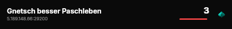 Gnetsch besser Paschleben live status badge
