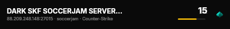 DARK SKF SOCCERJAM SERVER (0:14) live status badge