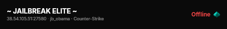 ~ JAILBREAK ELITE ~ live status badge