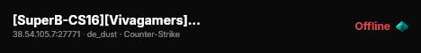 [SuperB-CS16][Vivagamers]Pub-01 live status badge