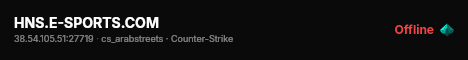 HNS.E-SPORTS.COM live status badge
