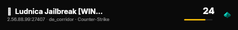 ϟ  Ludnica Jailbreak [WINTER UPDATE]  ❉ live status badge