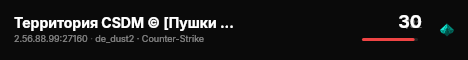 Территория CSDM © [Пушки + Лазеры] live status badge