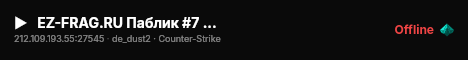 ►   EZ-FRAG.RU Паблик #7 #Бета live status badge