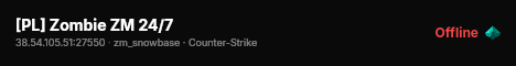 [PL] Zombie ZM 24/7 live status badge