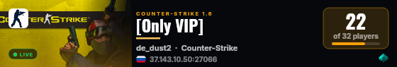 [Only VIP] live status badge