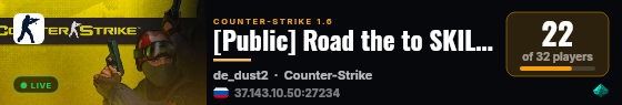 [Public] Road the to SKILL 18+ live status badge