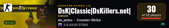 DsK|Classic|DsKillers.net| live status badge