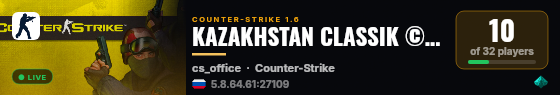 KAZAKHSTAN CLASSIK © [FREE VIP] live status badge