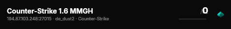 Counter-Strike 1.6 MMGH live status badge