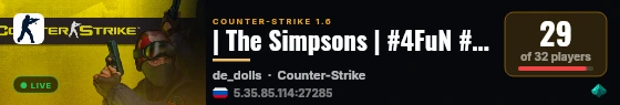 | The Simpsons | #4FuN #BoLadao #Patentes #VIP #Skins #Models @BRXGames live status badge
