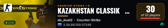 KAZAKHSTAN CLASSIK   ©   [FREE VIP] live status badge