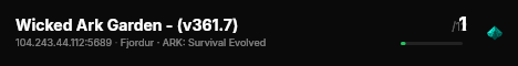 Wicked Ark Garden - (v361.7) live status badge