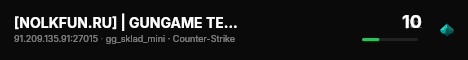 [NOLKFUN.RU] | GUNGAME TEAMPLAY live status badge
