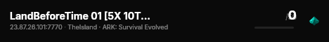 LandBeforeTime 01 [5X 10T 5H] PvE Cluster - (v361.7) live status badge