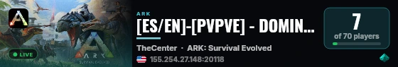 [ES/EN]-[PVPVE] - DOMINIO 3MAN-The x15 - (v361.7) live status badge