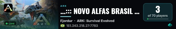 ...::: NOVO ALFAS BRASIL [OFICIAL-FJ] PVE 5X :::... - (v361.7) live status badge