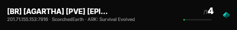 [BR] [AGARTHA] [PVE] [EPIC] [10X] [SCORCHED] - (v361.7) live status badge