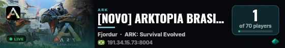 [NOVO] ARKTOPIA BRASIL - Fjordur 5X Vanilla - (v361.7) live status badge