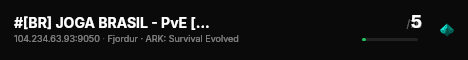 #[BR] JOGA BRASIL - PvE [10X] [FJ] - (v361.7) live status badge