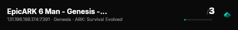 EpicARK 6 Man - Genesis - (v358.24) live status badge