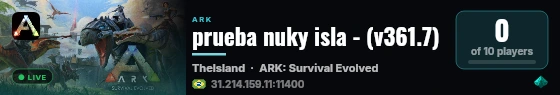 nitrado.net Gameserver - (v361.7) live status badge