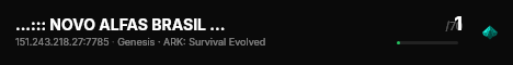 ...::: NOVO ALFAS BRASIL [OFICIAL-G1] PVE 5X :::... - (v361.7) live status badge