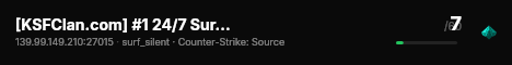 [KSFClan.com] #1 24/7 SurfTimer! [Australia] live status badge