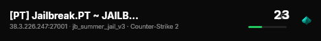 [PT] Jailbreak.PT ~ JAILBREAK PORTUGAL ~ NOVO IP! live status badge