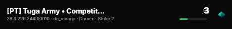 [PT] Tuga Army • Competitivo #10 [Only Mirage] live status badge