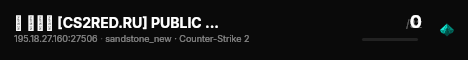 ➥ ███ [CS2RED.RU] PUBLIC [!WS, !SHOP] live status badge