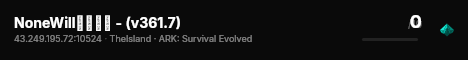 NoneWill的服务器 - (v361.7) live status badge